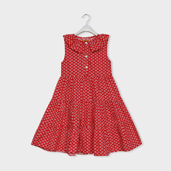 Red Cotton Dress